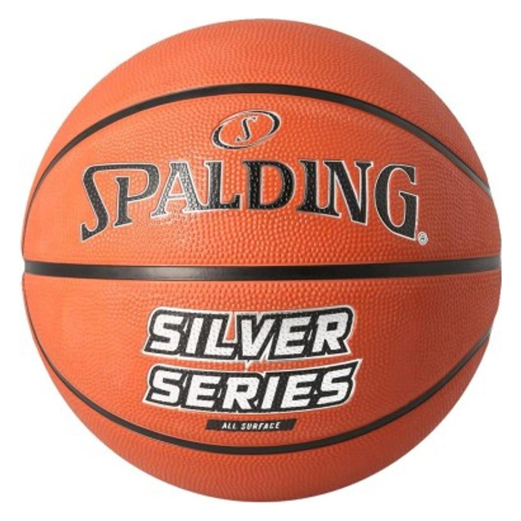 Spalding Basketball Silver Series (7) (84541Z)