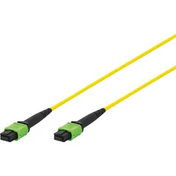 DIGI DK-2966-20 - LWL Patchkabel, OS2, MPO, gelb, 20 m
