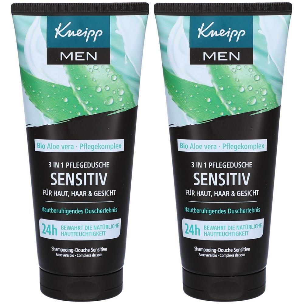 Kneipp MEN 3in1 Pflegedusche Sensitiv 2x 2x200 ml Duschgel