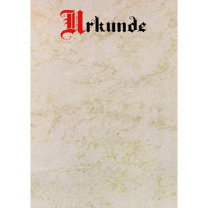 Böttcher-AG Briefpapier urk200, Urkunde, A4, Urkundenpapier, 200 g/m², 50 Blatt