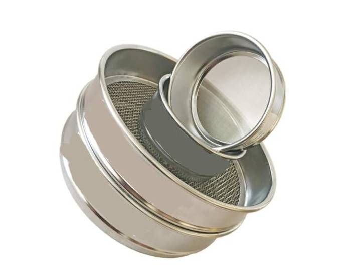 1 Stück Economy Testsieb, 35 Mesh 0,5 Mm Öffnung, 304 Edelstahl Drahtgewebe, Chromrahmen Sieb, 20 Cm Durchmesser, Rundes Laborsieb Für Siebanalyse Bodenproben(40cm)