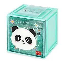 Legami Erweiterbare Schreibtischbox Cutie Cube Panda