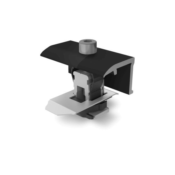 K2 Systems Clamp EC 25-40, schwarz, Endklemme 2004545