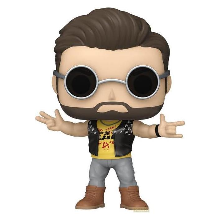 Funko WWE POP! Vinyl Figur LA Knight(YW)(MT) Exclusive Edition 9 cm (416347)