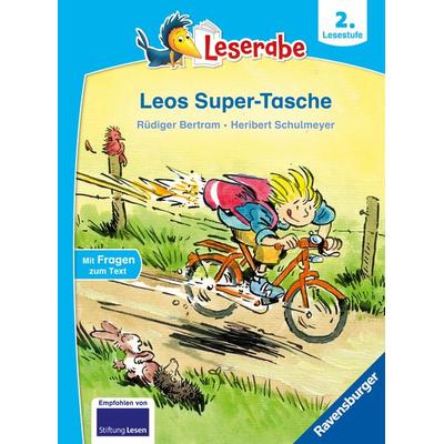 Leserabe 2. Lesestufe - Leos Super-Tasche, Gebundene Ausgabe von Rüdiger Bertram, Ravensburger Verlag GmbH, 978-3-473-46319-0