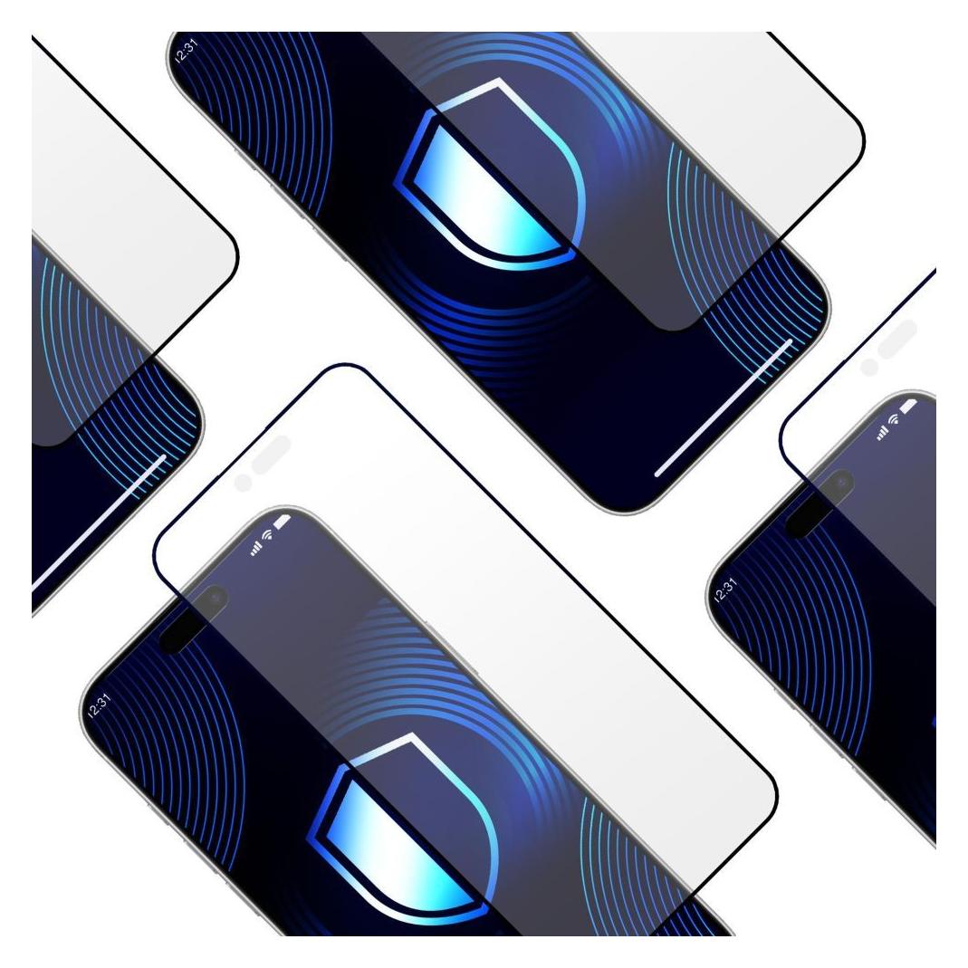 3MK HardGlass Matt Max (1 Stk., Apple iPhone Air) (5903108679978)