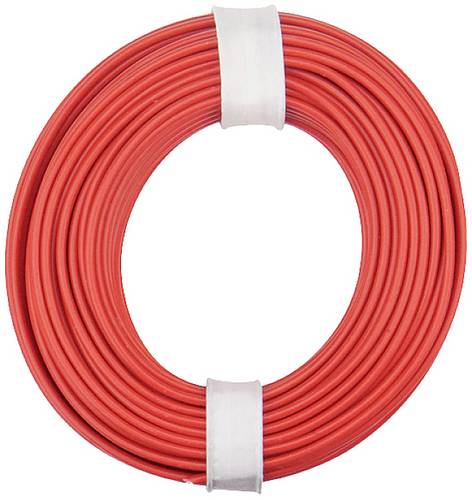 Donau Elektronik 150-010 Litze 1 x 0.50mm² Rot 10m
