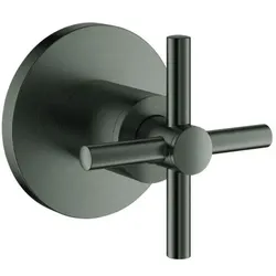 Grohe Atrio UP-Ventil 29396AL0 Oberbau, mit Kreuzgriff, hard graphite gebürstet