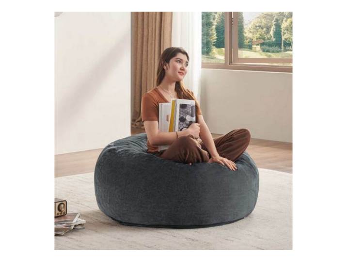 ANYSUN Sitzsack Sessel für Erwachsene mit abnehmbarem Bezug & Memory-Schaum, Platzsparend & mobil für Wohnzimmer, Schlafzimmer & Leseecke
