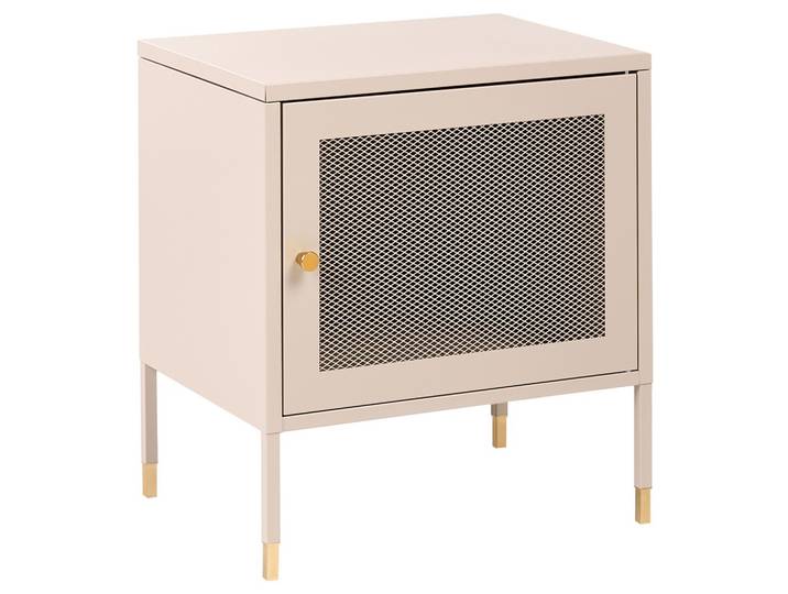 NACHTTISCH Metall Beige Ossett