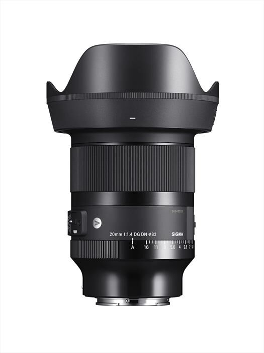 Sigma Obiettivo Fisso 20mm F/1.4 Dg Dn (a) Sony E-mount-nero/silver