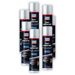 7x Reiniger LIQUI MOLY 1600 Teerentferner Teer Harz Entferner Pflege Auto 400ml