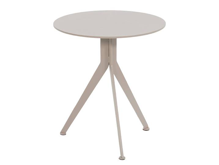 Table d'appoint Dayley - hauteur 38 cm Ø 38cm Gris/Taupe