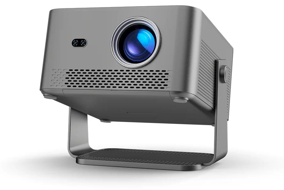 Heimkino-Projektor - HY450GTV - Full HD 1080p - 1100 ANSI-Lumen - Automatische Trapezkorrektur - Android - LED-Lichtquelle - 102-381 cm