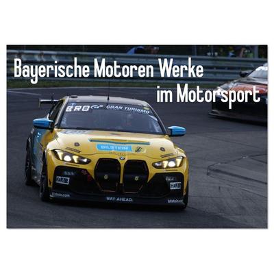 Bayerische Motoren Werke im Motorsport (Tischkalender 2026 DIN A5 quer), CALVENDO Monatskalender