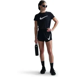 NIKE Damen Shorts Nike One Women's Dri-FIT Mid-Rise B, Größe S in Pink Pink