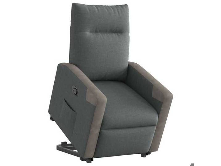 Best2026@Fauteuil inclinable SHIELDPRO® - dossier réglable - inclinaison manuelle - Gris foncé Tissu8145