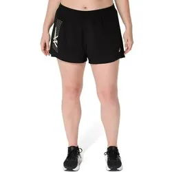 ASICS Europe B.V. Damen Shorts Da ASICS ICON 4IN SHORT, Größe XL in Schwarz Schwarz