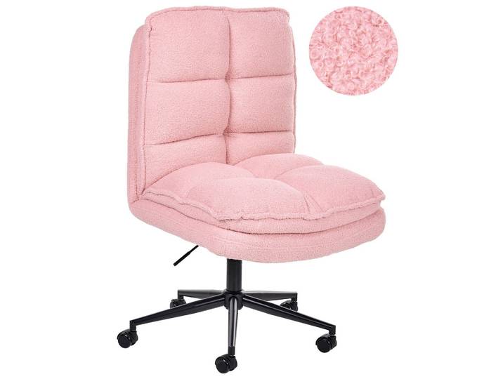 BÜROSTUHL Bouclé Rosa Addison