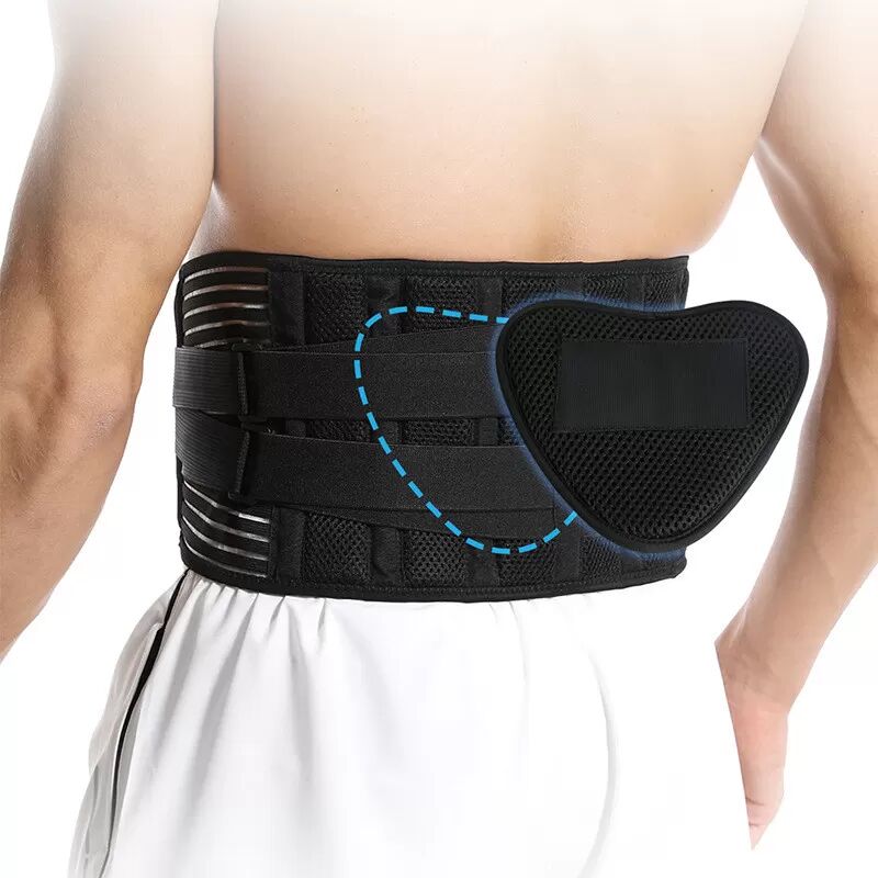 INF Ceinture de soutien dorsale avec coussin lombaire respirant XL
