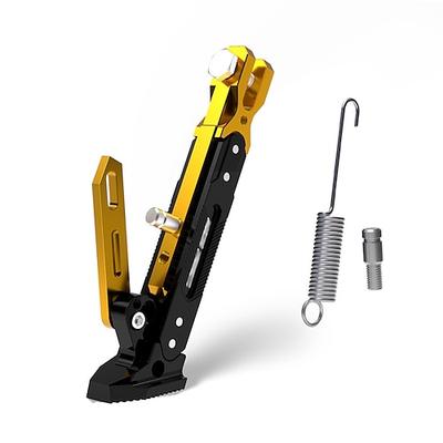 Universeller Motorrad-Seitenständer, verstellbares Seitenstativ für Motorrad, Motocross-Roller und Moped