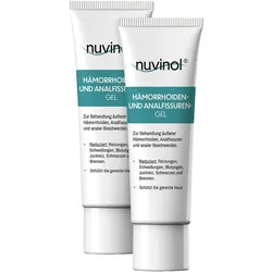Doppelpack Nuvinol Hämorrhoidengel 2X40 ml