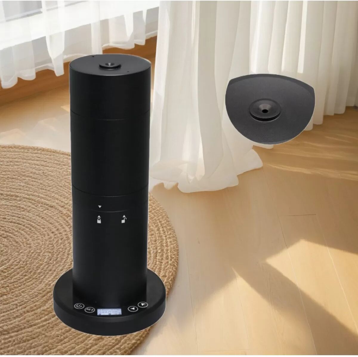 INF Vertikaler Aroma Diffuser mit Bluetooth & WiFi - EU Stecker, für große Räume