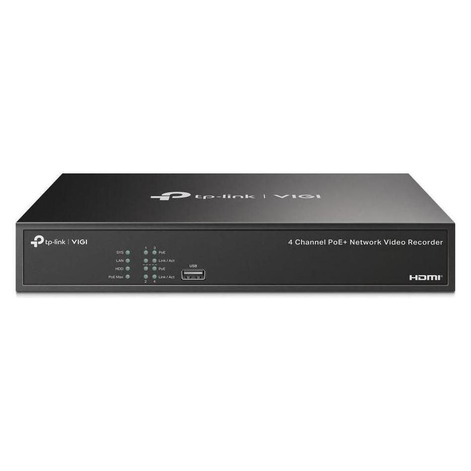 TP-Link 4-Kanal PoE+ Netzwerk-Videorekorder mit 4K und HDMI-Ausgang (Netzwerk Videorecorder (NVR)) (425574)