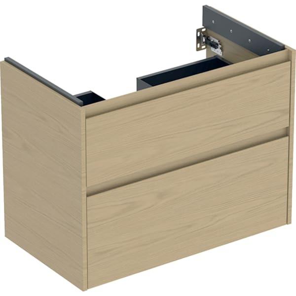 GEBERIT 504030PS1 Renova Plan US f. WT, m. 2 Schubladen