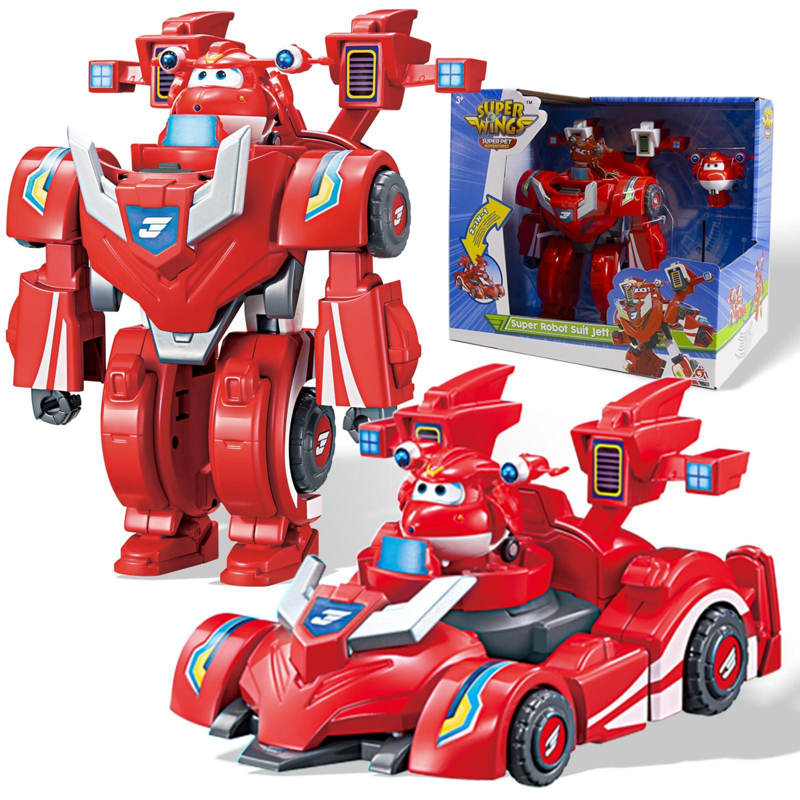 Sada Super Wings 2-in-1 Super Robot Pak Jett