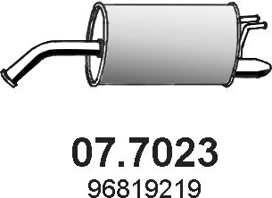 Asso Endschalldämpfer 077023