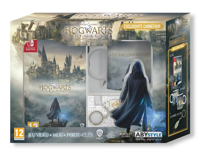 Pack Hogwarts Legacy + Mug + Porte-clés Nintendo Switch