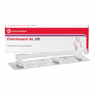 ALIUD Pharma GmbH Clotrimazol AL 200 bei Vaginalpilz 3 St 03630859