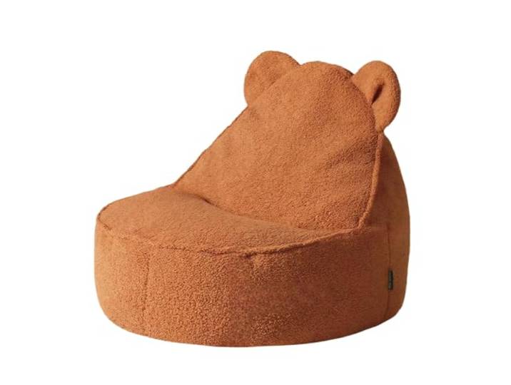 Xumh2024-3 Sitzsack Lazy Sofa for Petite Single Balkon Liegendes waschbares Leseecke Sessel(Bruin)
