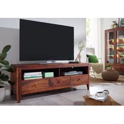 TV-Board Sheesham146x50x55 walnuss geölt BROOKLYN #16