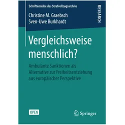 Vergleichsweise menschlich?, Fachbücher von Christine M. Graebsch, Sven-Uwe Burkhardt