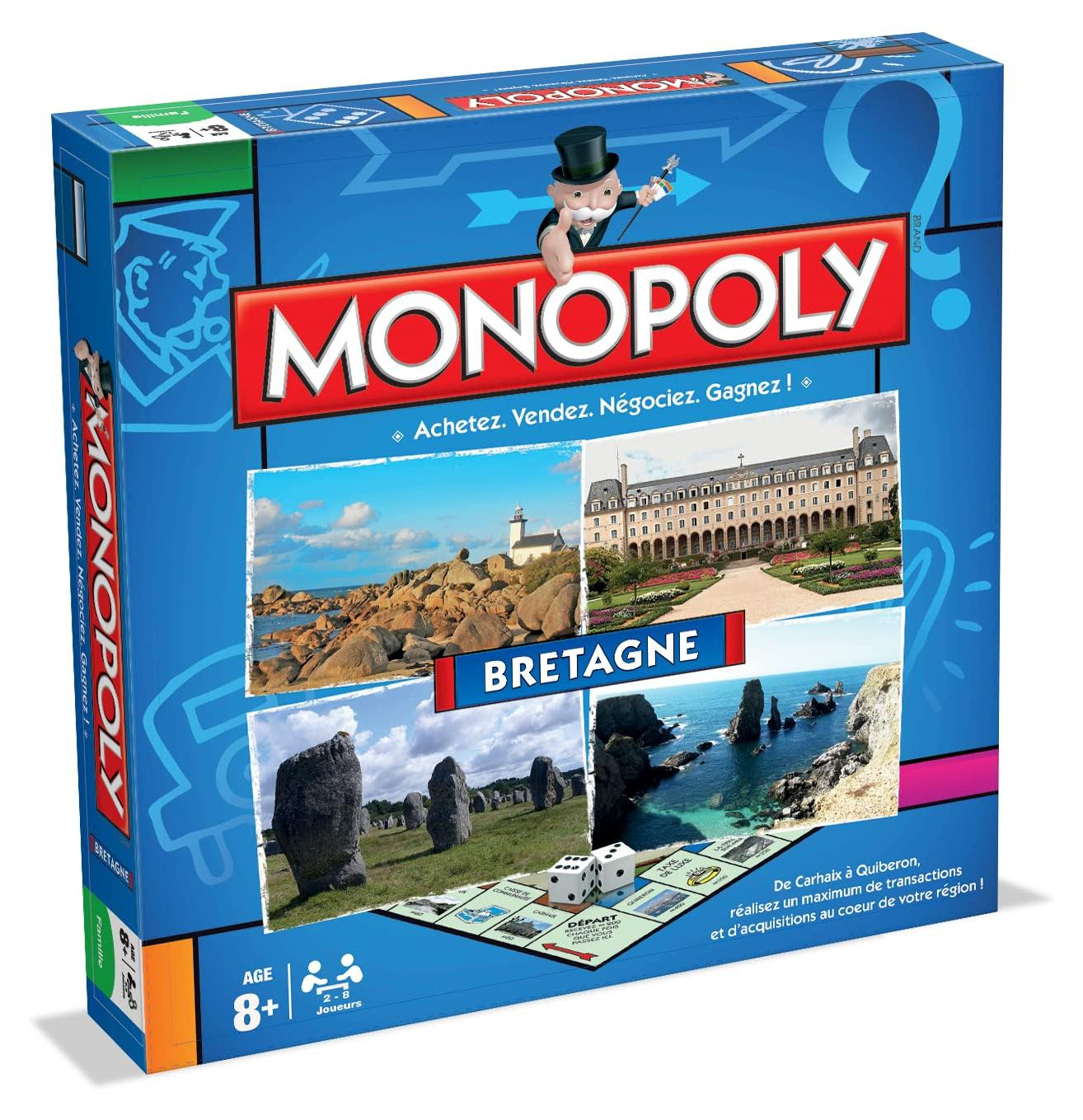 Winning Moves Monopoly Bretagne Frans