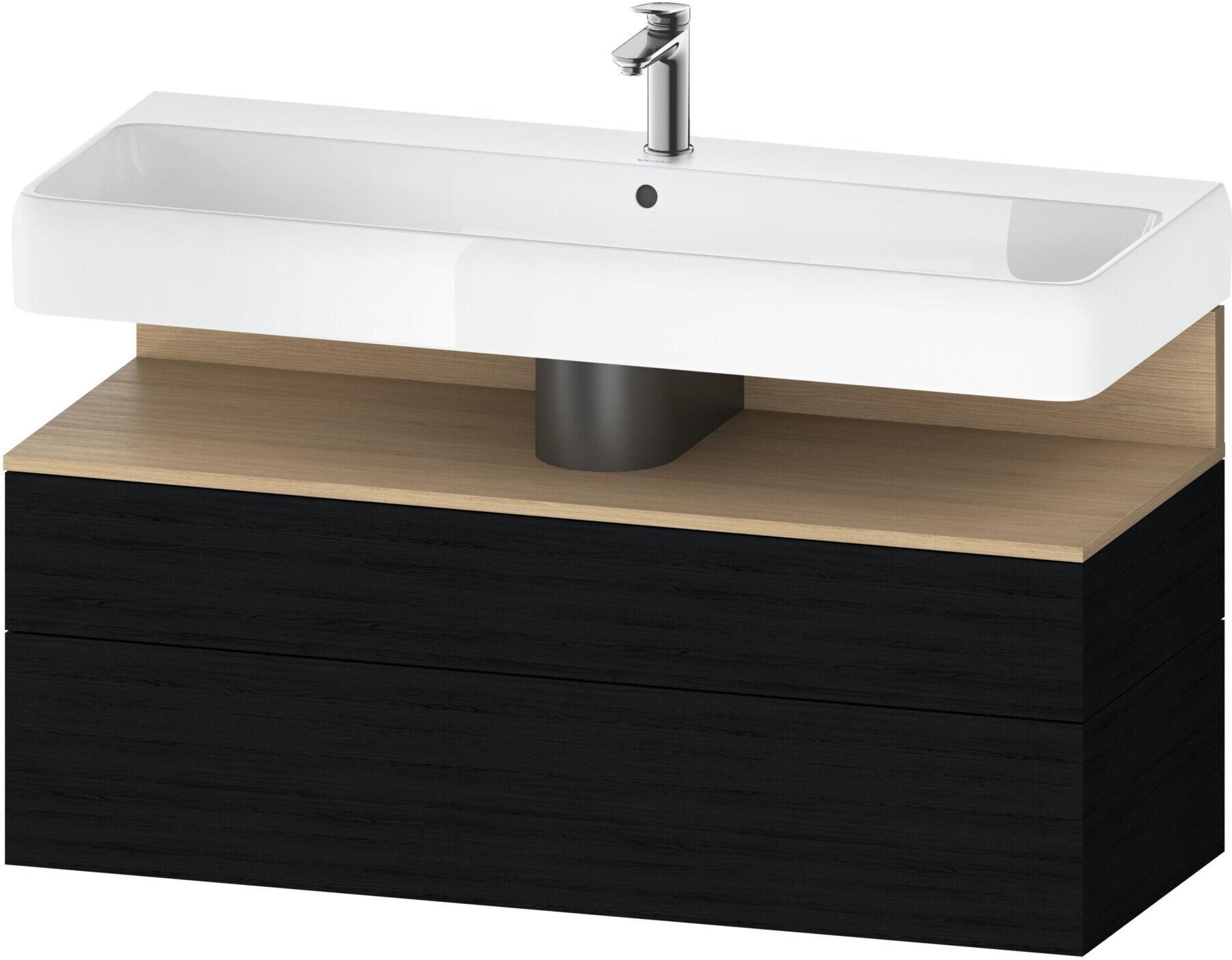 Duravit Waschtischunterschrank Qatego 119x47x59cm, E Na/E s, 1 Kast, 1 Ausz. (QA4396030160000)