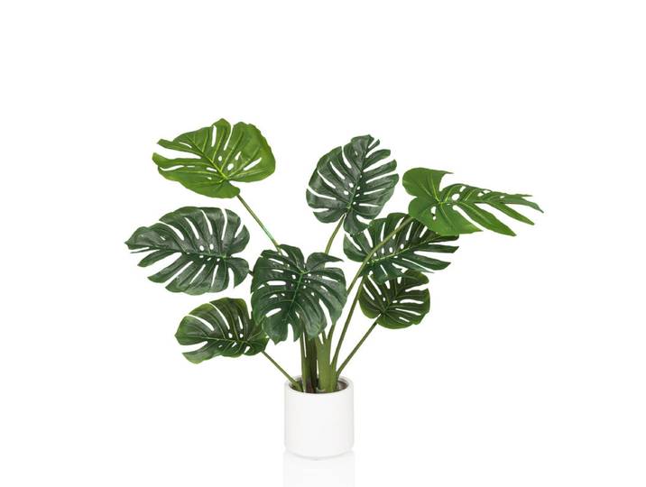 Plante Artificielle Monstera I Vert Hjh Office