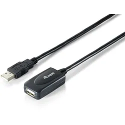 EQUIP USB 2.0 aktives Verlängerungskabel A/A, 15m