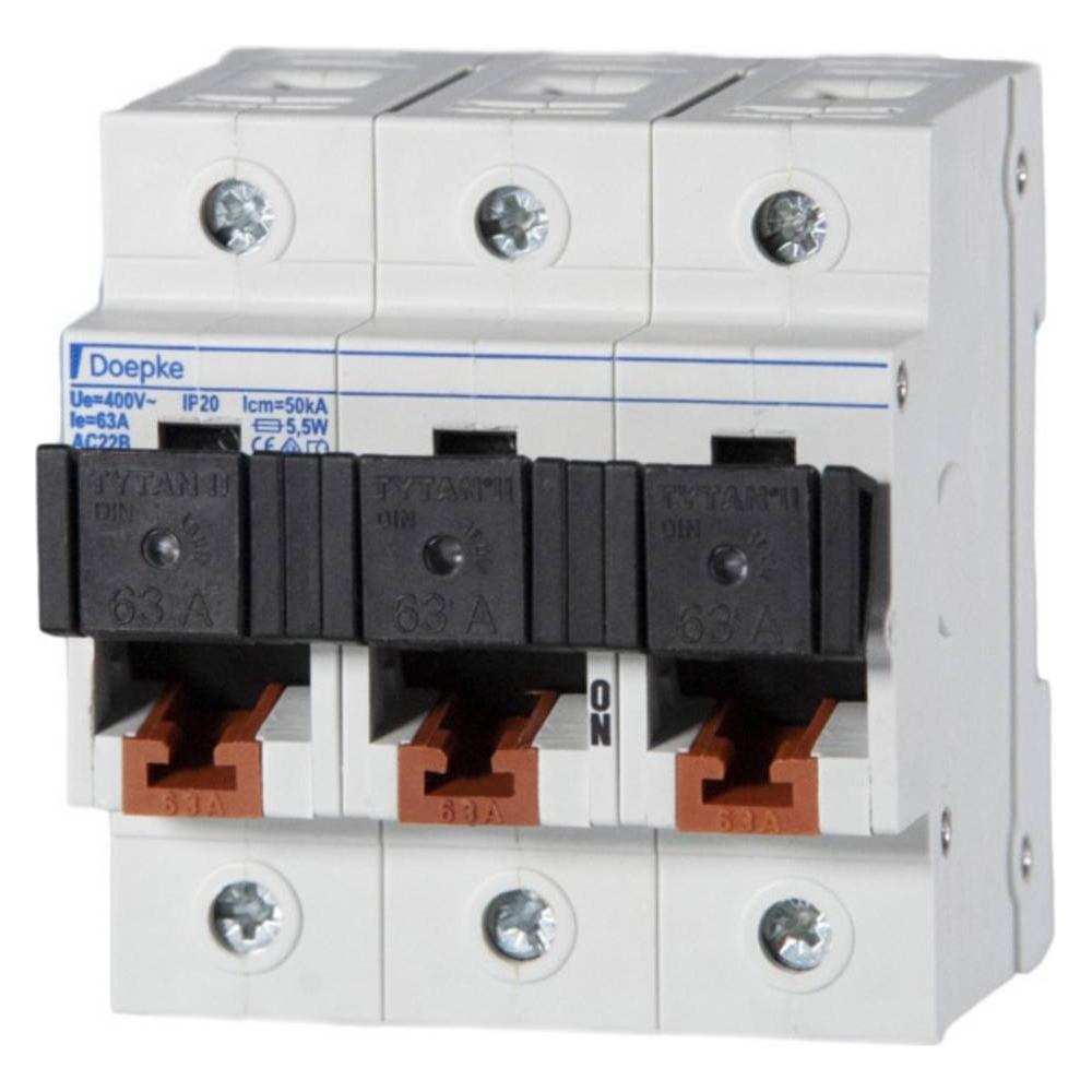 Doepke Tytan II D0-63-3/E 09980100 Lasttrennschalter 09980100 (09980100)