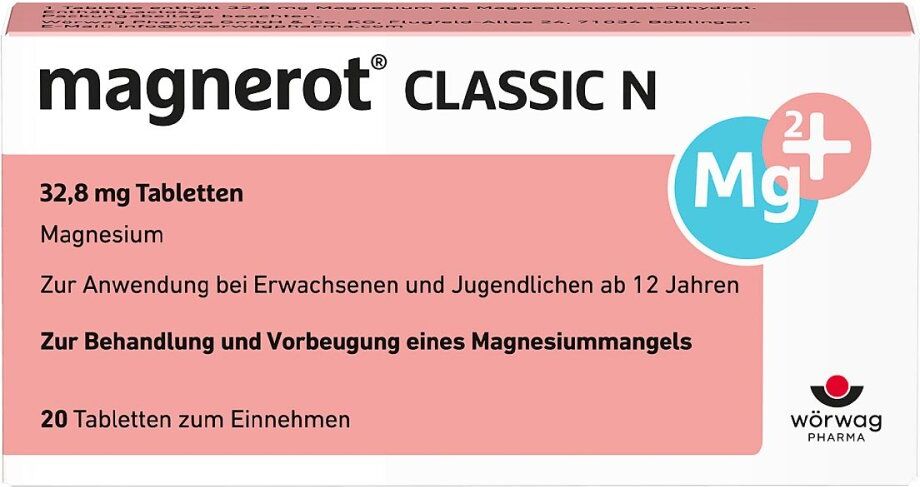 Magnerot Classic N Tabletten 20stk