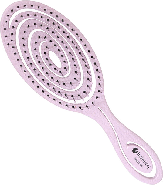 Hairway Ovale Bürste Organica Flieder 08095-06