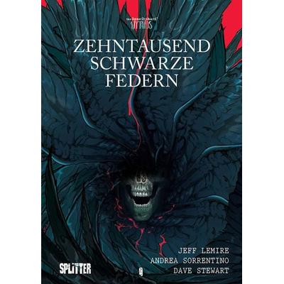 Zehntausend schwarze Federn, Gebundene Ausgabe von Jeff Lemire, Splitter-Verlag, 978-3-9872115-4-6