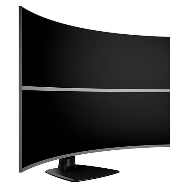 Multibrackets Monitorhalter Dual 32-50", schwarz, vertikal (Tisch, Wand, 50", 24 kg) (3243)