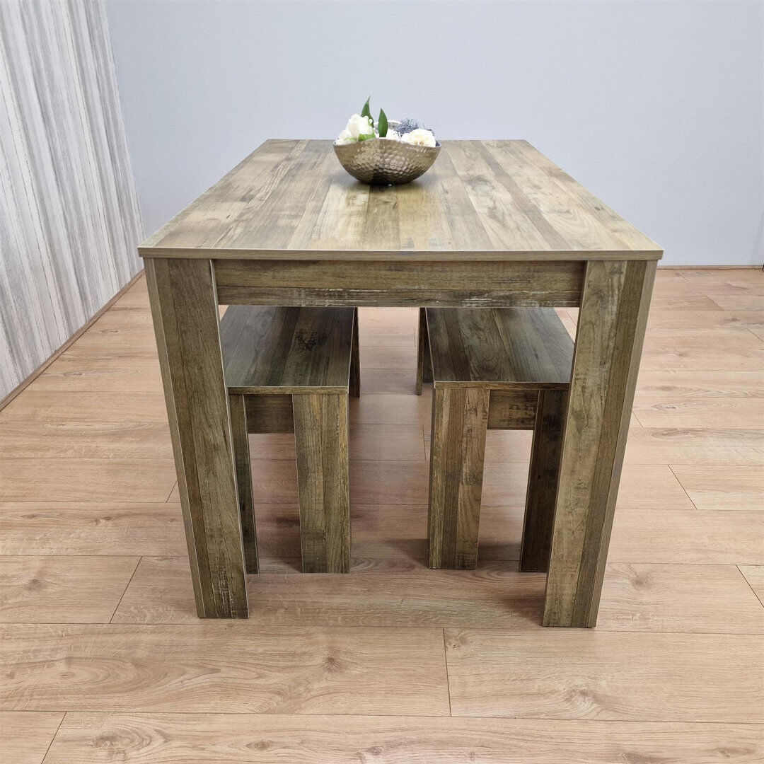 Alpen Home Rhoda 4 - Person Dining Set Rustic 4