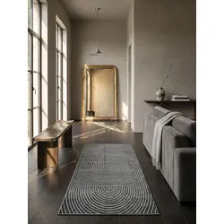 Outdoor-Läufer Wetterfest Anthrazit 80x150 cm - MEZEN   Kadima Design