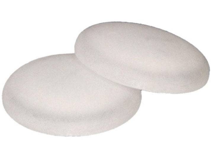 Dekomagnet LIEDECO, transparent, Ø:3cm, Materialmix, Gardinenbefestigungen, Dekomagnet, für metallische Flächen