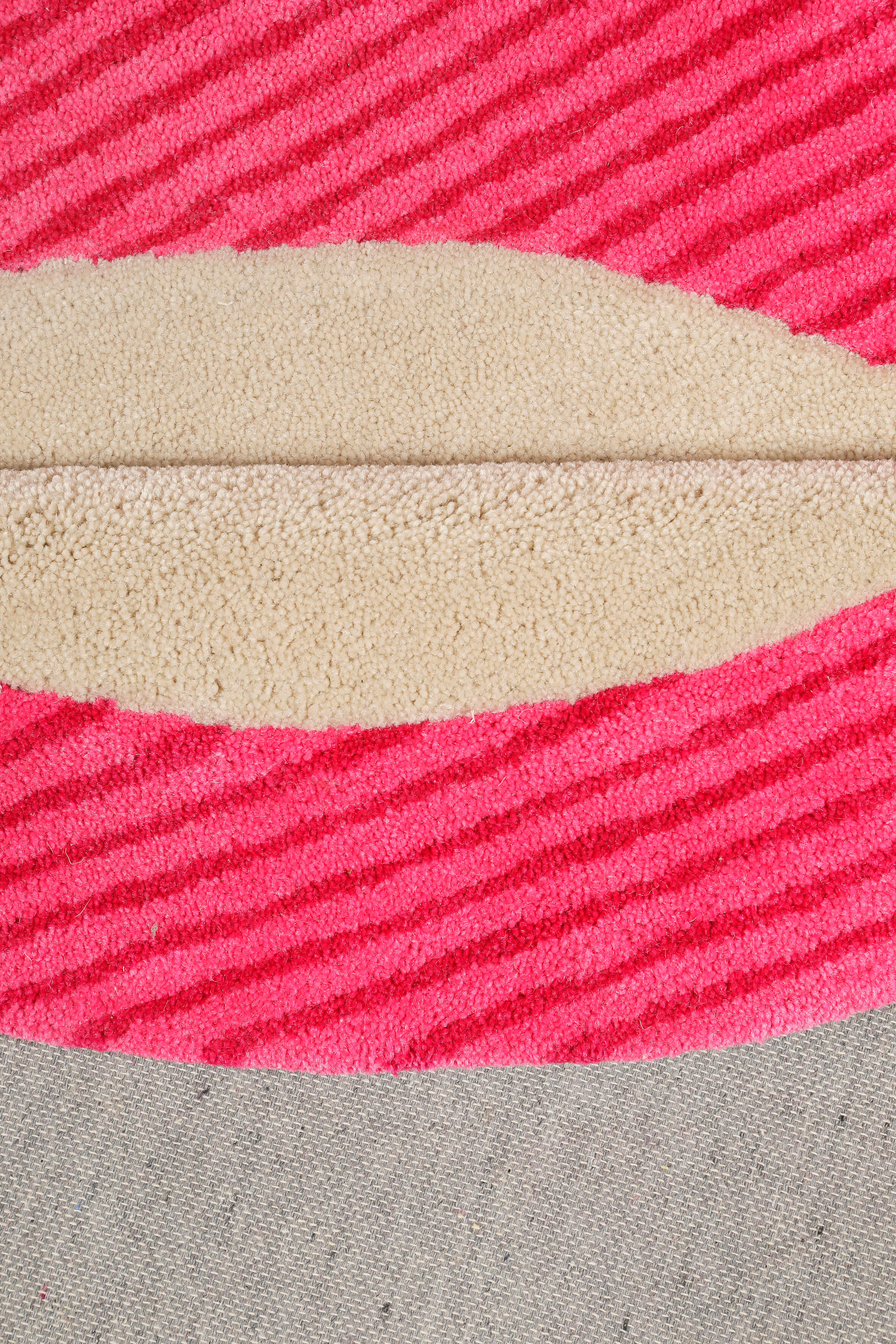 Kinderteppich ESPRIT "E-Toucan ESP-4373" Gr. 9, pink, H:9mm Ø:100cm, Kunstfaser, Teppiche, Kinderteppich, besonders weich, Motiv Toucan pink Ø 100cm 1 Stk., 9mm, Ø 100cm