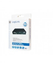 LogiLink Cardreader 3,5? USB 2.0 All-in-1+USB Kartenleser All-in-one CF I II MS PRO MMC SD Duo xD RS-MMC microSD SDHC microSDHC (CR0012)